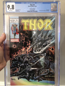 THOR 6 CGC 9.8 HOTZ VARIANT  SILVER SURFER 4 HOMAGE  DEATH OF GALACTUS L@@K!