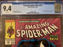 Amazing Spider-Man 316 CGC 9.4  McFarlane Venom Cover  Custom Label L@@K!