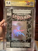 Amazing Spider-Man 365 CGC 9.4  Newsstand Signed Bagley  Custom Label L@@K!