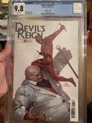 Devil's Reign 1 CGC 9.8 NM/MT  1:25 In-Hyuk Lee  Daredevil Vs. Kingpin L@@K!