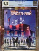 W.E.B. OF SPIDER-MAN 1 CGC 9.8  MATUSZAK DISNEY THEME PARK VARIANT  L@@K!