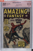 Amazing Fantasy 15 CBCS 3.0 Signed Stan Lee L@@K Not CGC!