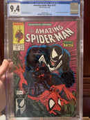 Amazing Spider-Man 316 CGC 9.4  McFarlane Venom Cover  Custom Label L@@K!