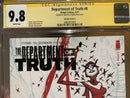Department of Truth 8 CGC 9.8 SS  Signed Skottie Young  C Cover Variant L@@K
