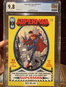 Superman: Son of Kal-El #1 CGC 9.8  Superman #1 cover homage  Hot Book L@@K!