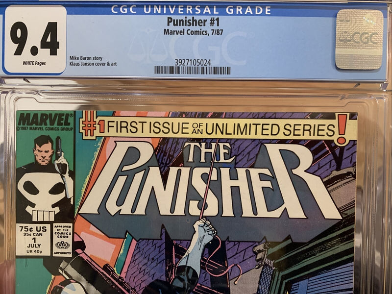 MARVEL COMICS 1987  PUNISHER