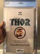 THOR 6 CGC 9.8 HOTZ VARIANT  SILVER SURFER 4 HOMAGE  DEATH OF GALACTUS L@@K!